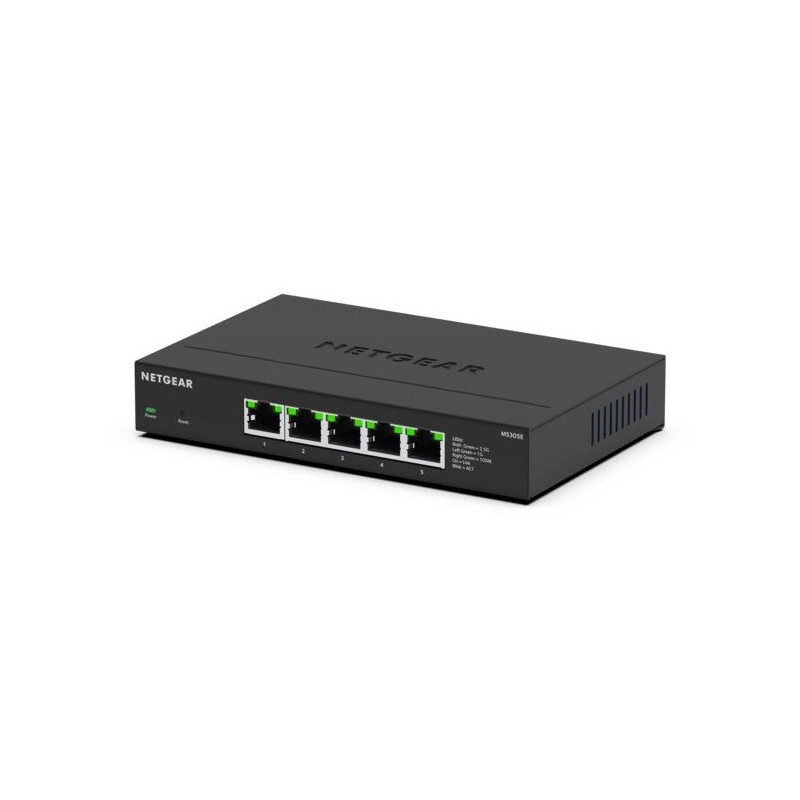NETGEAR MS305E No administrado 2.5G Ethernet (100 1000 2500) Negro