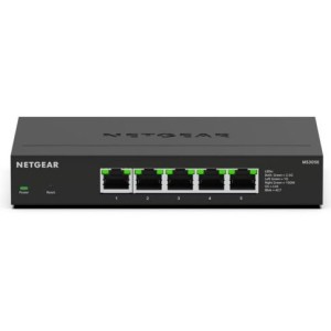 NETGEAR MS305E No administrado 2.5G Ethernet (100 1000 2500) Negro