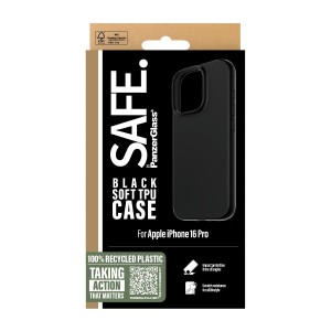 PanzerGlass SAFE by PG TPU Case 2024 6.3Inch Pro Blk funda para teléfono móvil Transparente