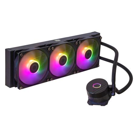MasterLiquid 360L Core ARGB Procesador Liquid cooling kit 12 cm Negro