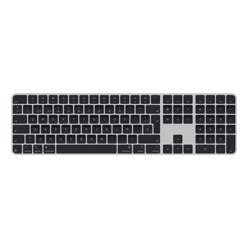 Magic teclado Universal USB + Bluetooth QWERTY Español Negro