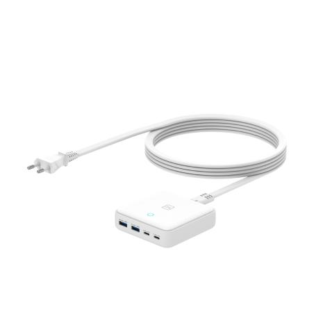 MA-DEGAN65-EU-W cargador de dispositivo móvil Universal Blanco Corriente alterna Carga rápida Interior