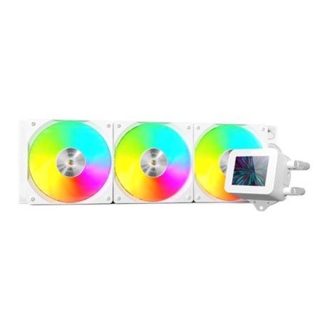 Mars Gaming ML-VISION360W Procesador Sistema de refrigeración líquida todo en uno 12 cm Blanco