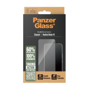 PanzerGlass PG Xiaomi Redmi Note 14 Protector de pantalla 1 pieza(s)