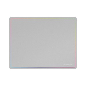 Mars Gaming MMP124, Alfombrilla Gaming 360x260mm, Diseño de Bordes Rainbow, Base Antideslizante de Caucho Natural, Superficie