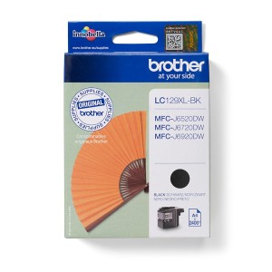 Brother LC129XLBK cartucho de tinta 1 pieza(s) Original Alto rendimiento (XL) Negro