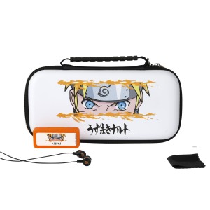 Konix Naruto Funda protectora rígida Nintendo EVA (Etileno Acetato de Vinilo) Blanco