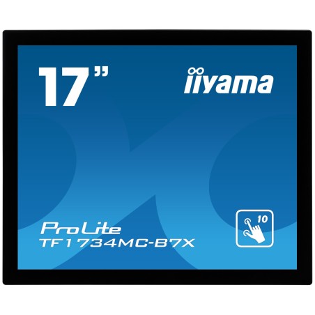 iiyama TF1734MC-B7X monitor POS 43,2 cm (17") 1280 x 1024 Pixeles SXGA Pantalla táctil