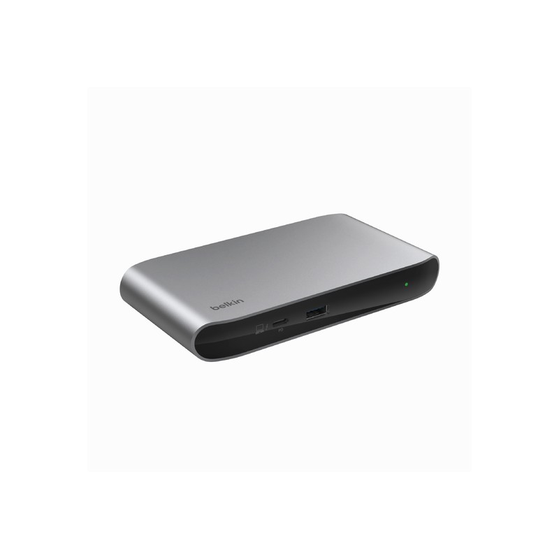 INC013VFSGY hub de interfaz Thunderbolt 4 40000 Mbit/s Negro, Gris