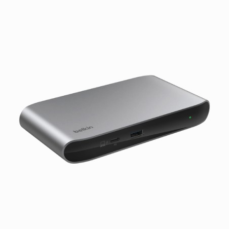 INC013VFSGY hub de interfaz Thunderbolt 4 40000 Mbit/s Negro, Gris