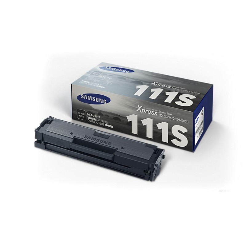 Samsung MLT-D111S cartucho de tóner 1 pieza(s) Original Negro Samsung MLT-D111S cartucho de tóner 1 pieza(s) Original Negro
