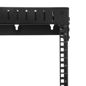 StarTech.com Rack de Servidores Abierto de 12U de Pared - de 19 Pulgadas - de 2 Columnas - de Profundidad Ajustable - para