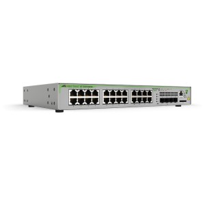 Allied Telesis GS970M Gestionado L3 Gigabit Ethernet (10 100 1000) 1U Gris