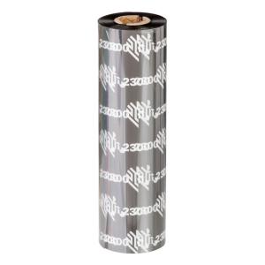 2300 Wax cinta térmica 450 m Negro