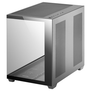Mars Gaming MCV4 Negra, Torre Gaming Custom XXL E-ATX, Ventana Cristal Templado Lateral y Frontal Sin Marco, Estructura Modular