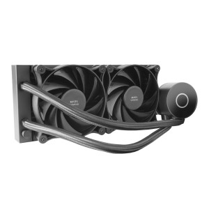 Mars Gaming ML-PRO240, Refrigeración Líquida CPU Profesional, TDP 450W, 2 Ventiladores FDB Ultra-silenciosos, Bomba