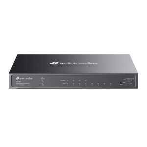 TP-Link Omada TL-SG2008P Gestionado L2 L2+ Gigabit Ethernet (10 100 1000) Energía sobre Ethernet (PoE) Negro