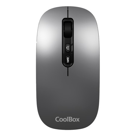 CoolBox W02 ratón Hogar Ambidextro RF Wireless + Bluetooth Óptico 1600 DPI