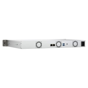 QNAP TS-433eU NAS Bastidor (1U) Cortex-A Cortex-A55 4 GB 0 TB QNAP Turbo System Negro