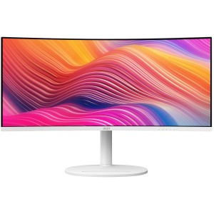 MSI Modern MD342CQPW pantalla para PC 86,4 cm (34") 3440 x 1440 Pixeles UltraWide Quad HD Blanco