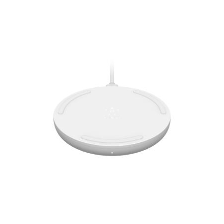 WIA001BTWH cargador de dispositivo móvil Teléfono Blanco Corriente alterna Cargador inalámbrico Carga rápida Auto