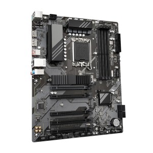 GIGABYTE B760 DS3H Placa Base - Compatible con procesadores Intel Core de 14ª generación, VRM digital de 8+2+1 fases, hasta