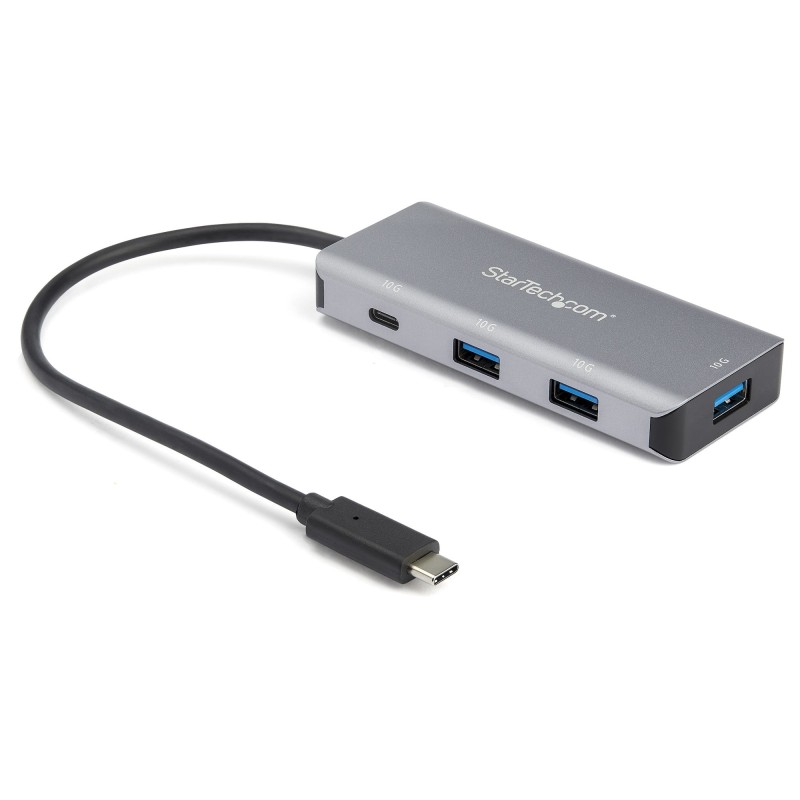 StarTech.com Hub Ladrón USB C con 3 Puertos USB A y 1 Puerto USB C - Concentrador USB Tipo C 3.2 Gen 2 - Alimentado por el Bus