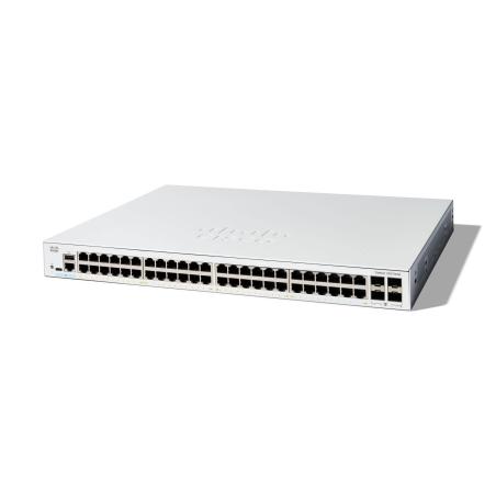 C1200-48T-4G switch Gestionado L2/L3 Gigabit Ethernet (10/100/1000) Blanco