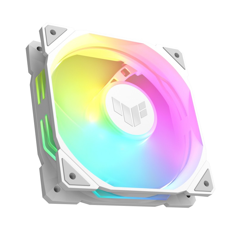 ASUS TUF GAMING TR120 ARGB REVERSE 1-pack White Carcasa del ordenador Refrigerador de aire 12 cm Blanco ASUS TUF GAMING TR120 ARGB REVERSE 1-pack White Carcasa del ordenador Refrigerador de aire 12 cm Blanco