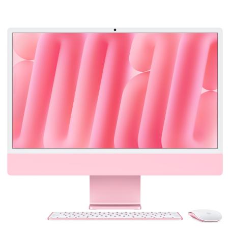 iMac Apple M M4 59,7 cm (23.5") 4480 x 2520 Pixeles PC todo en uno 24 GB 512 GB SSD macOS Sequoia Wi-Fi 6E (802.11ax) Rosa