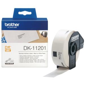DK-11201 cinta para impresora de etiquetas Negro sobre blanco DK-11201 - Pack de 3 unidades