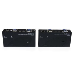 StarTech.com Extensor de Consola KVM por Cat 5 Ethernet (200m) con USB y Vídeo VGA Doble