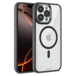 COOL funda para teléfono móvil 17,5 cm (6.9") Negro, Transparente