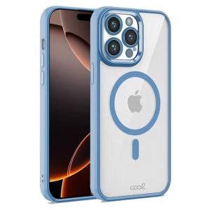 COOL funda para teléfono móvil 17,5 cm (6.9") Azul, Transparente