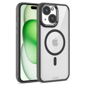 COOL funda para teléfono móvil 17 cm (6.7") Negro, Transparente