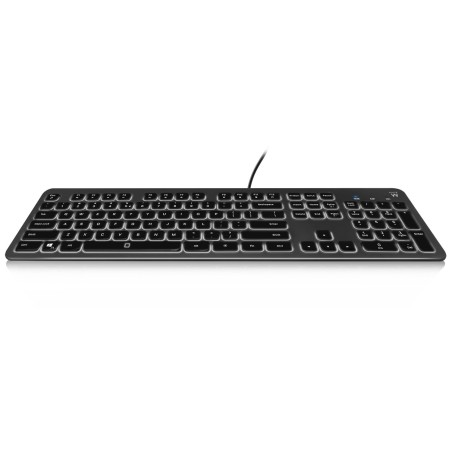 Ewent EW3269 teclado Universal USB QWERTY Español Negro