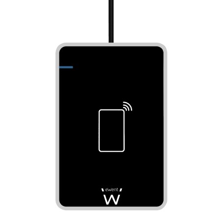 Ewent EW1053 lector de tarjeta magnética USB Negro