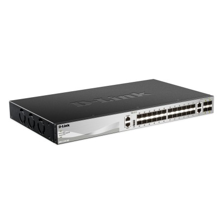 D-Link DGS-3130-30S switch Gestionado L3 Negro, Gris