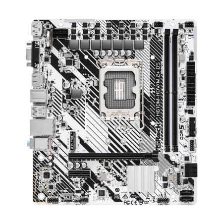 H610M-HDV/M.2+ D5 Intel H610 LGA 1700 micro ATX
