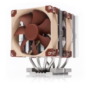 NH-D9 DX-4677 4U sistema de refrigeración para ordenador Procesador Refrigerador de aire 9,2 cm Aluminio, Beige, Marrón