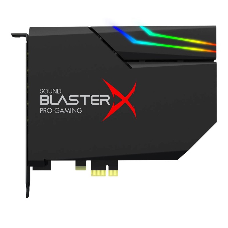 Sound BlasterX AE-5 Plus Interno 5.1 canales PCI-E Sound BlasterX AE-5 Plus Interno 5.1 canales PCI-E