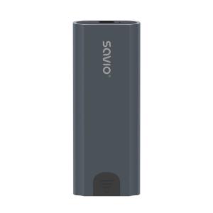 AK-67 caja para disco duro externo Caja externa para unidad de estado sólido (SSD) Gris M.2