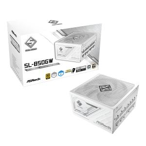 SL-850GW Steel Legend unidad de fuente de alimentación 850 W 20+4 pin ATX ATX Blanco