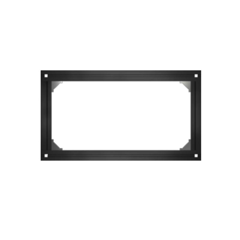 DS-DL116033W kit de montaje Negro Aluminio