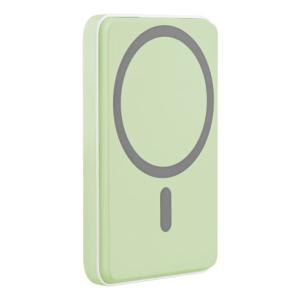 PBUMAG5GR batería externa 5000 mAh Cargador inalámbrico Verde