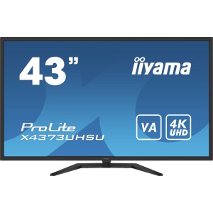 iiyama ProLite X4373UHSU-B1 pantalla para PC 108 cm (42.5") 3840 x 2160 Pixeles 4K Ultra HD Negro