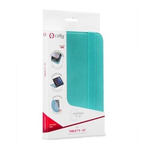 Celly Unitab 25,4 cm (10") Folio Azul