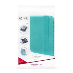 Celly Unitab 25,4 cm (10") Folio Azul