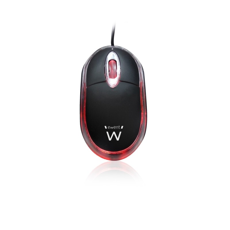 Ewent EW3174 ratón Oficina Ambidextro USB tipo A Óptico 1000 DPI
