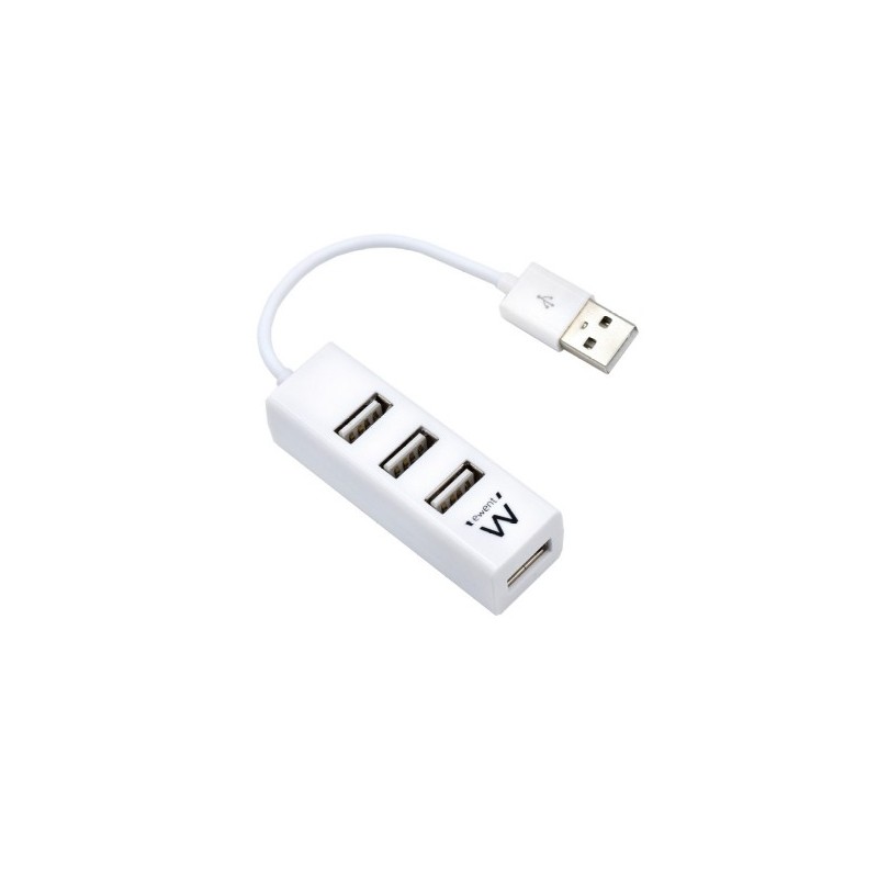 Ewent EW1122 hub de interfaz USB 2.0 Blanco